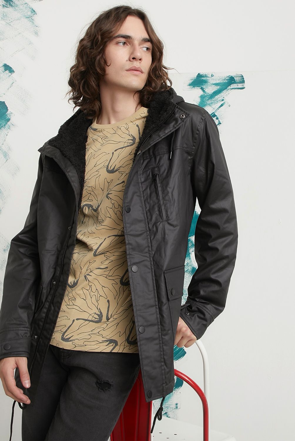 AMERICANINO - Americanino Chaqueta 100% Algodón Twill Hombre