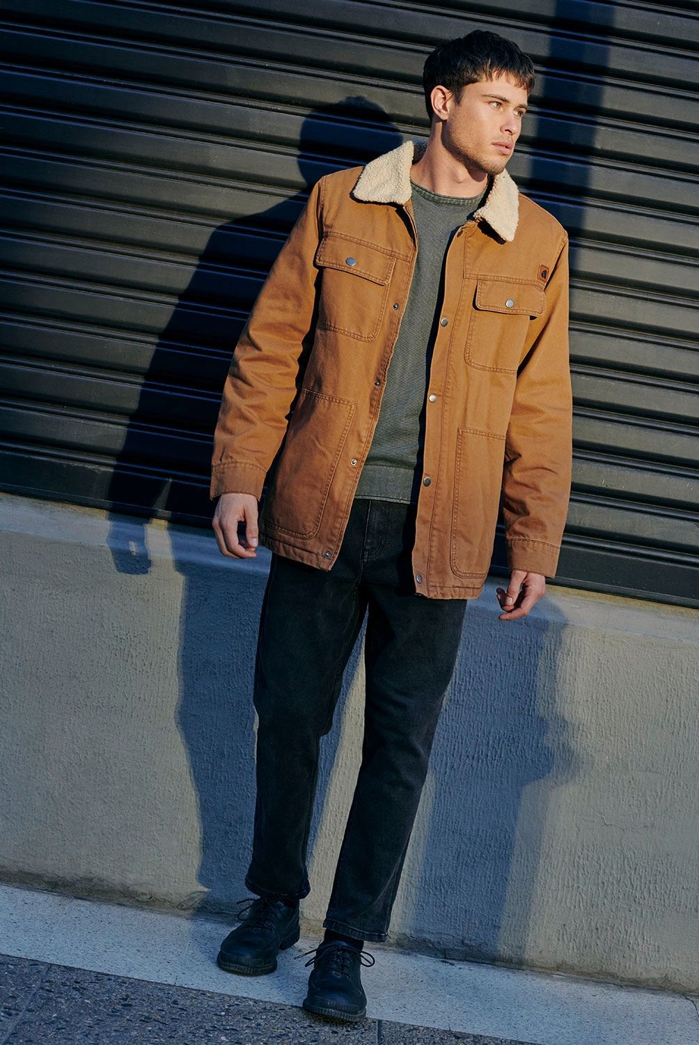 AMERICANINO - Chaquetón Manga Larga Hombre Americanino