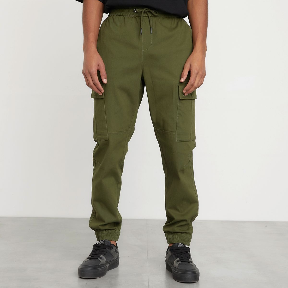 STARTER - Pantalón Cargo Jogger Algodón Hombre Starter