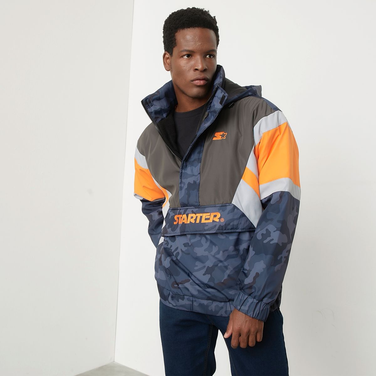 STARTER - Cortaviento Manga Larga Hombre Starter