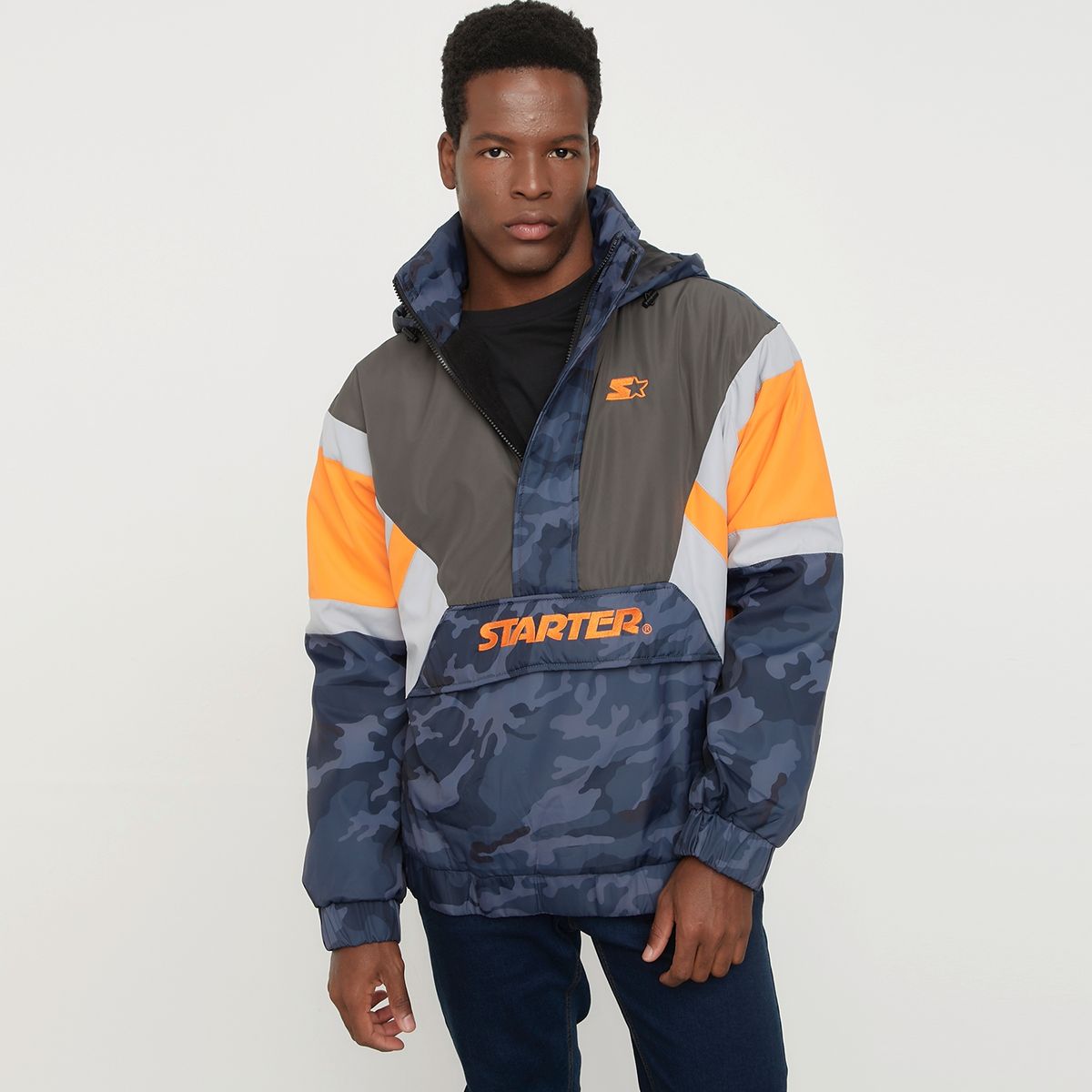 STARTER - Cortaviento Manga Larga Hombre Starter