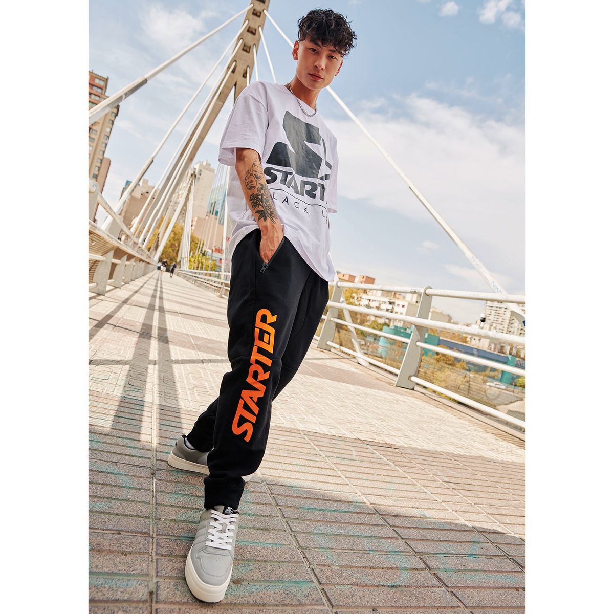 STARTER - Pantalón De Buzo Jogger Algodón Hombre Starter