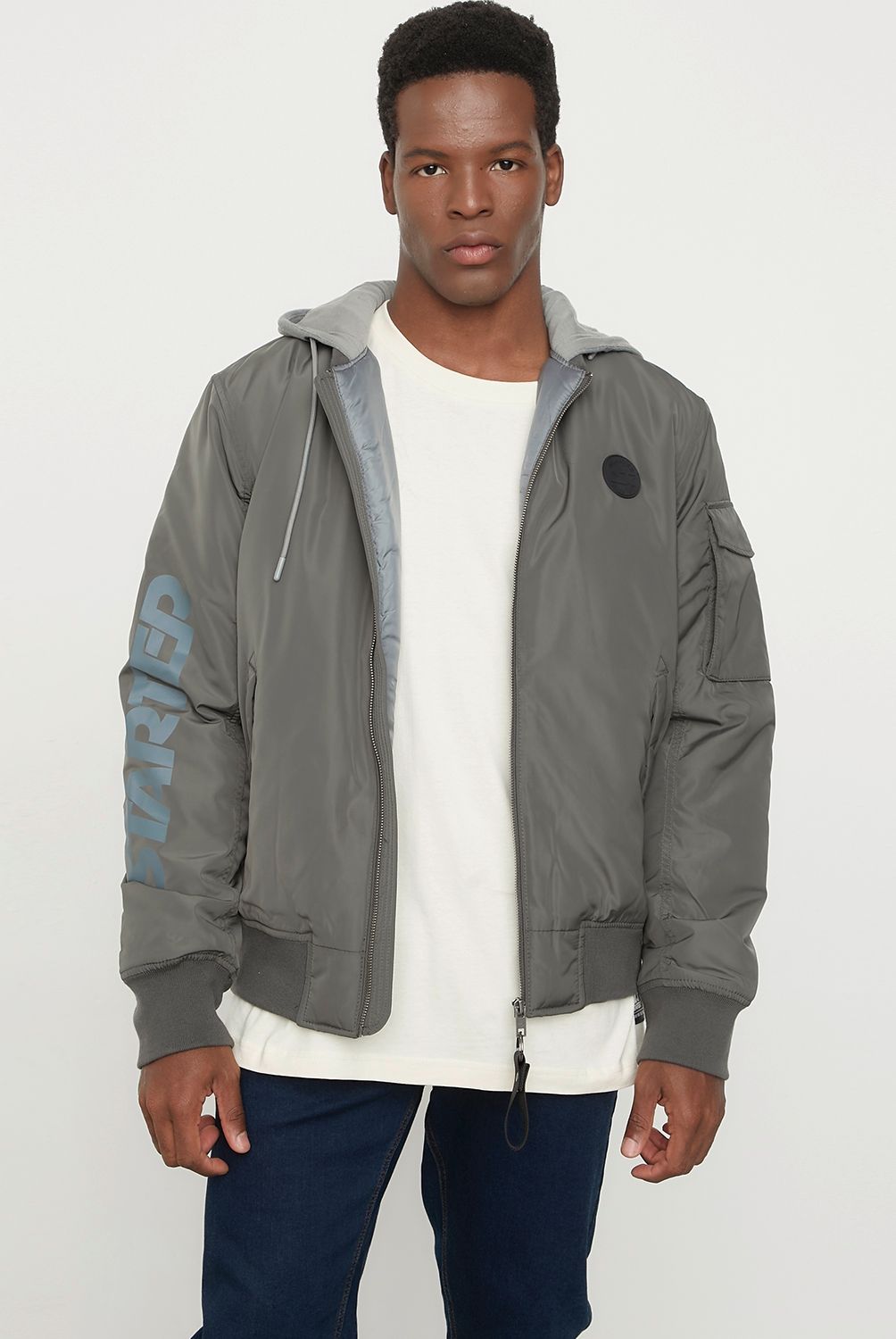 STARTER - Starter Parka Manga Larga Hombre