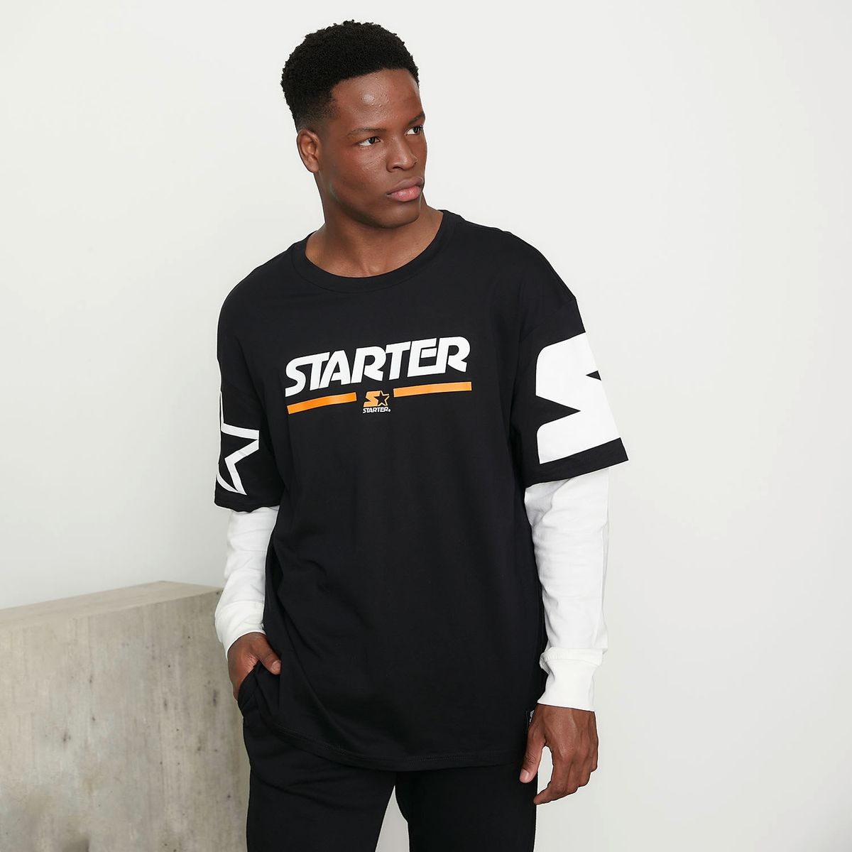 STARTER - Polera Manga Larga Algodón Hombre Starter