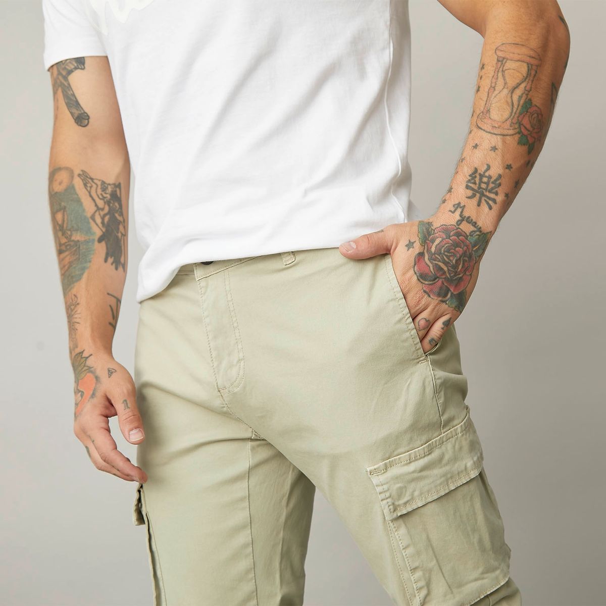 MOSSIMO - Pantalón Skinny Fit Hombre Mossimo