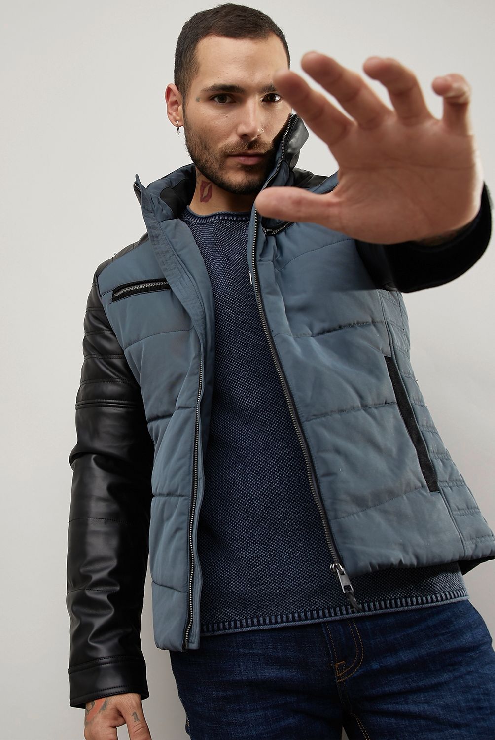 MOSSIMO - Mossimo Chaqueta Manga Larga Hombre