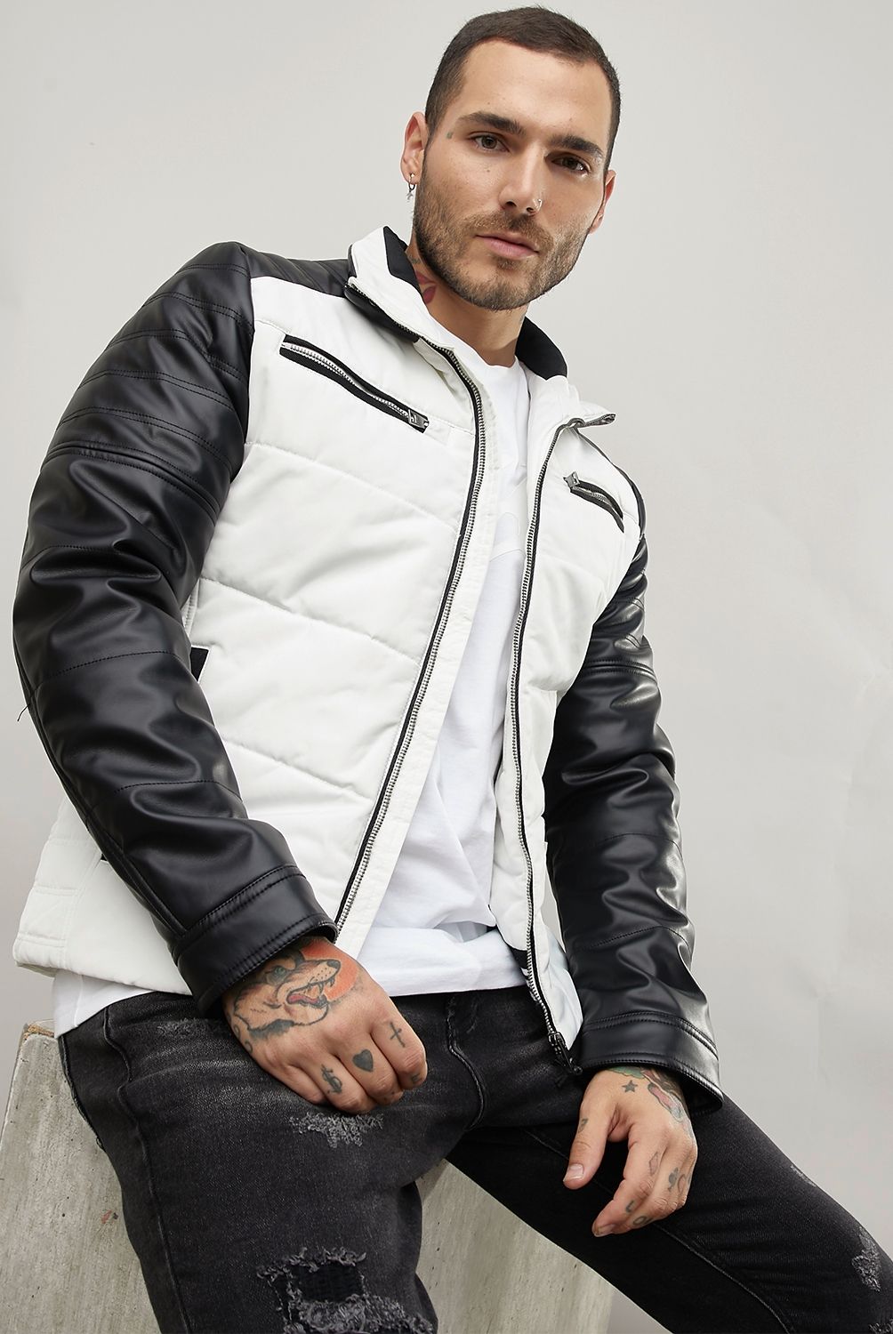 MOSSIMO - Mossimo Chaqueta Manga Larga Hombre