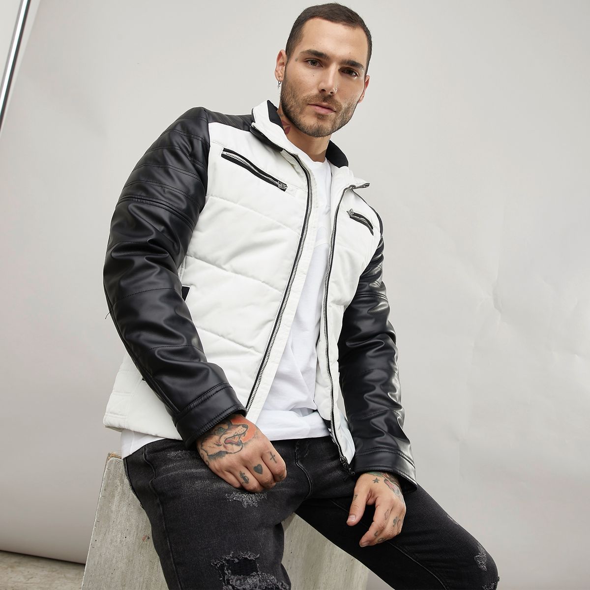 MOSSIMO - Mossimo Chaqueta Manga Larga Hombre