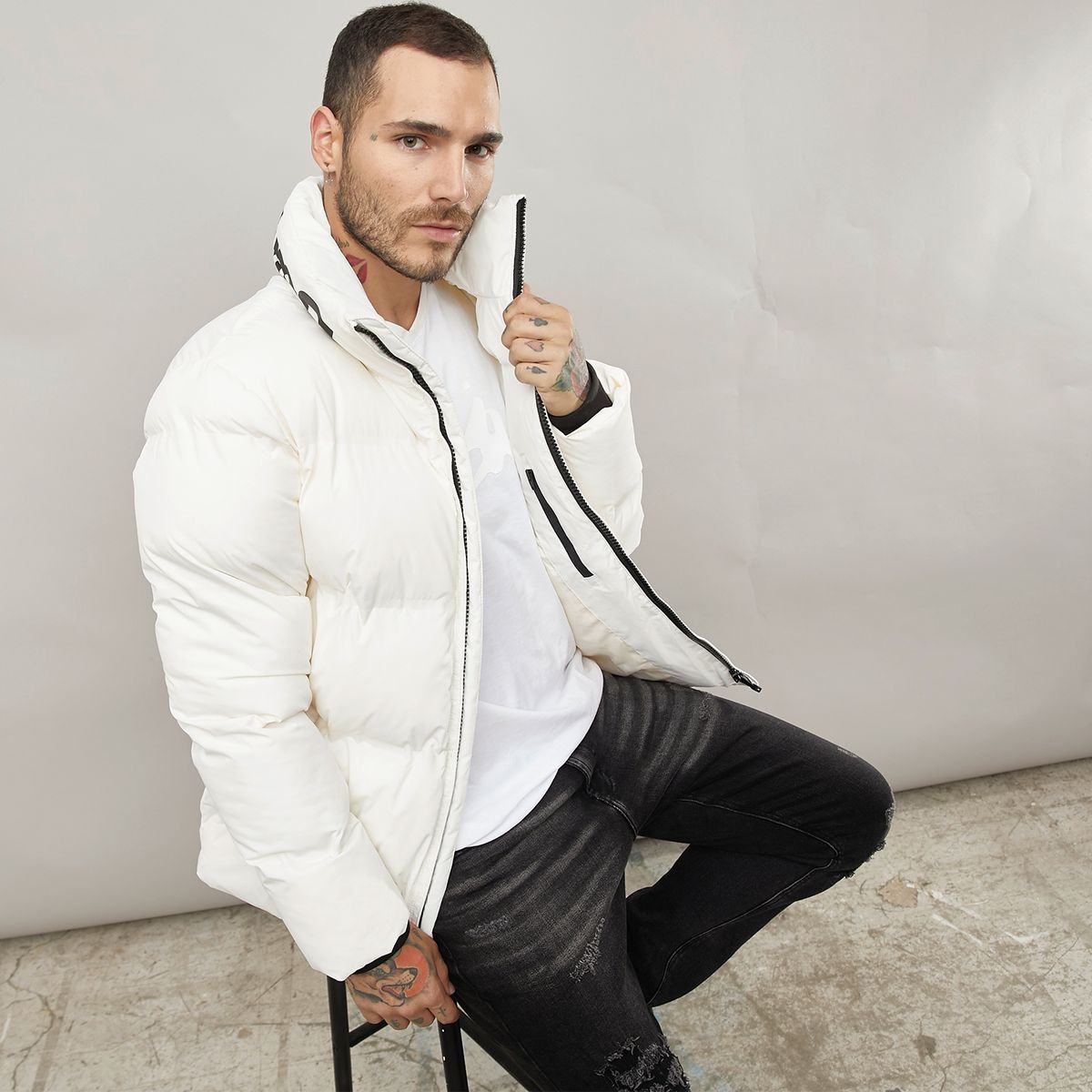 MOSSIMO - Parka Casual Hombre Mossimo