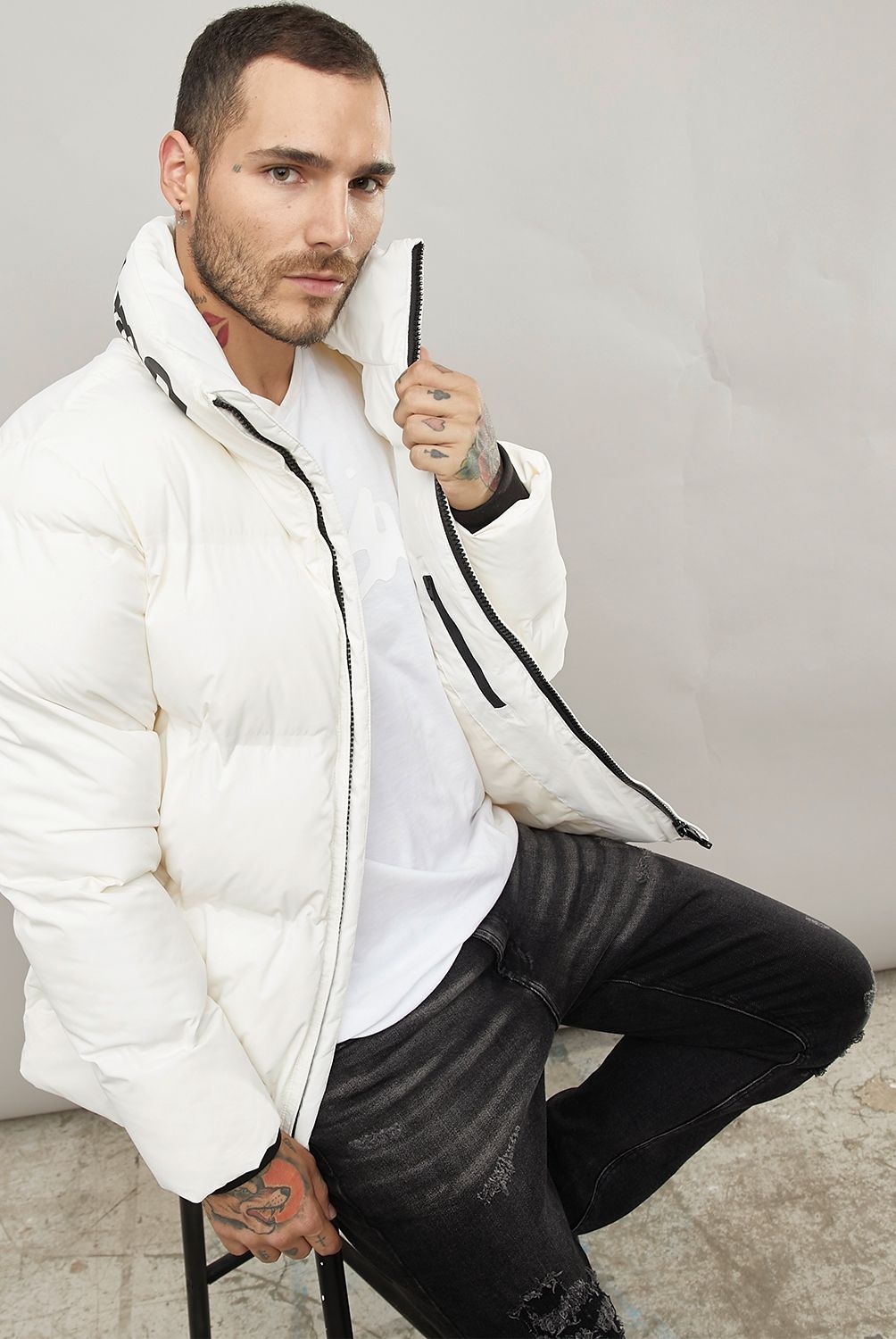 MOSSIMO - Parka Casual Hombre Mossimo