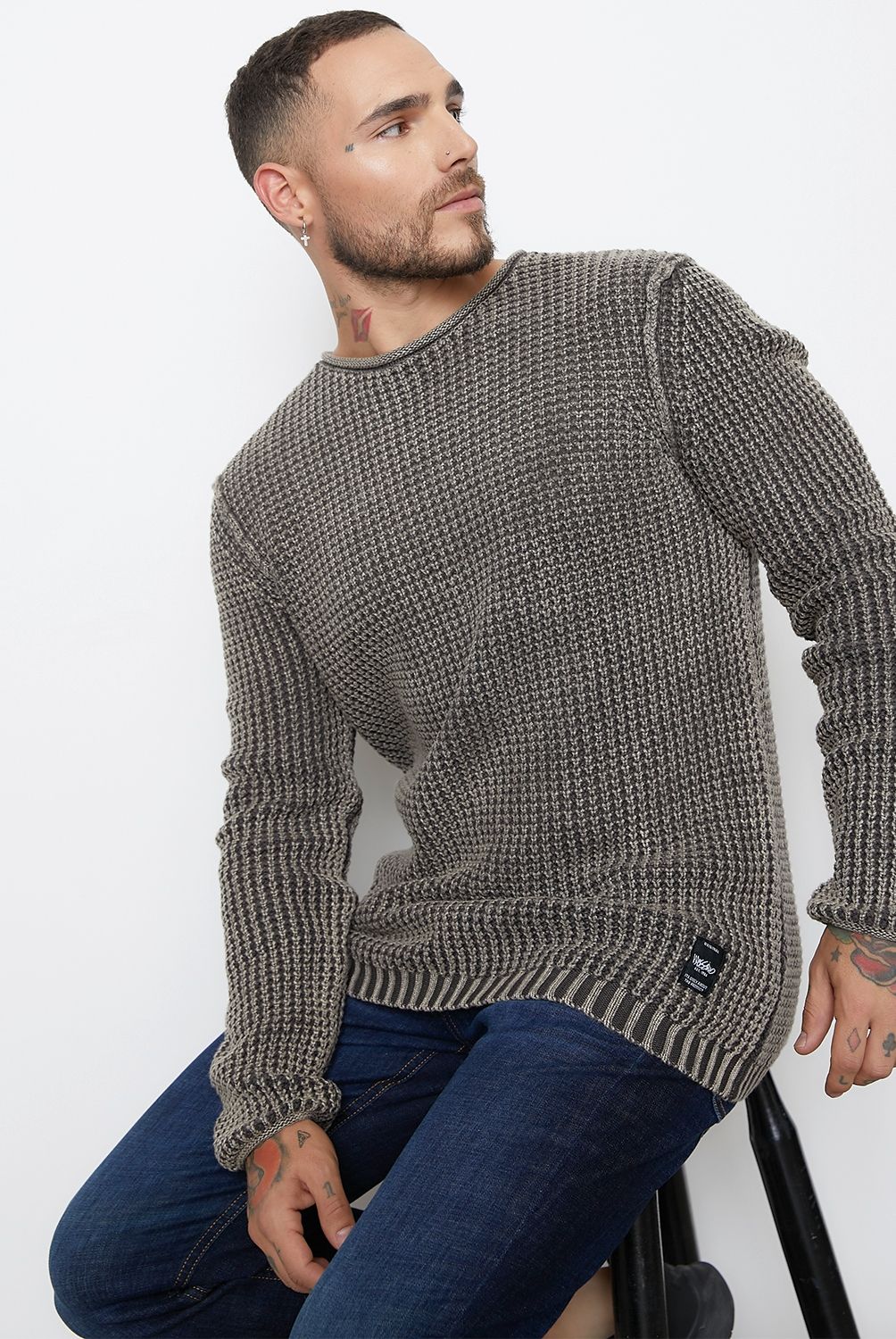 MOSSIMO - Chaleco Manga Larga Hombre Mossimo
