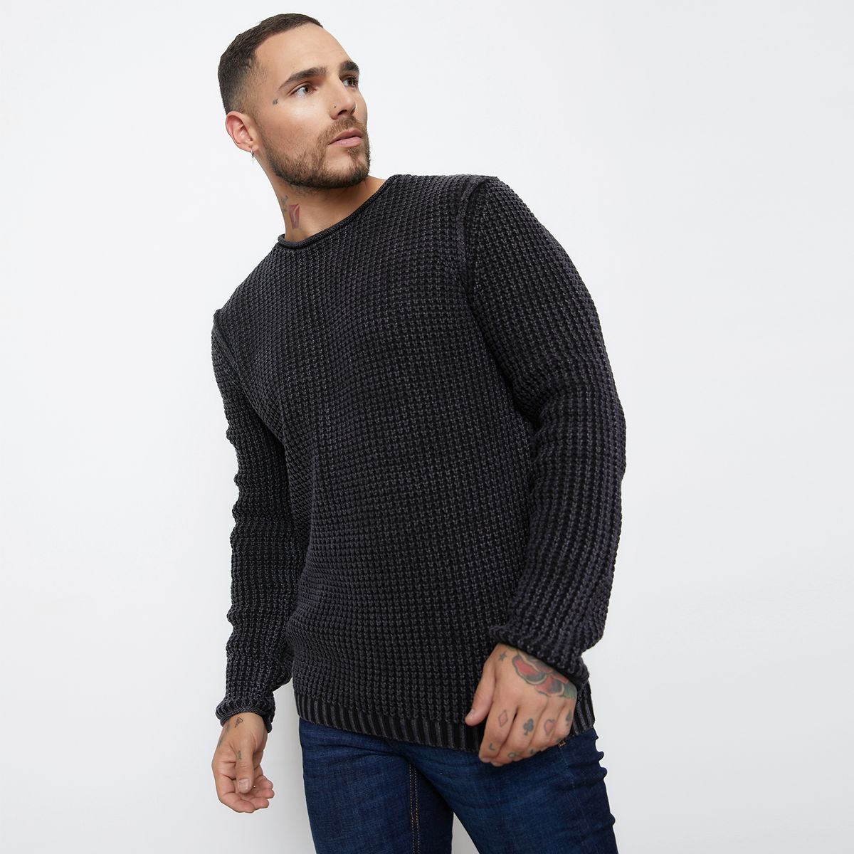 MOSSIMO - Chaleco Manga Larga Hombre Mossimo