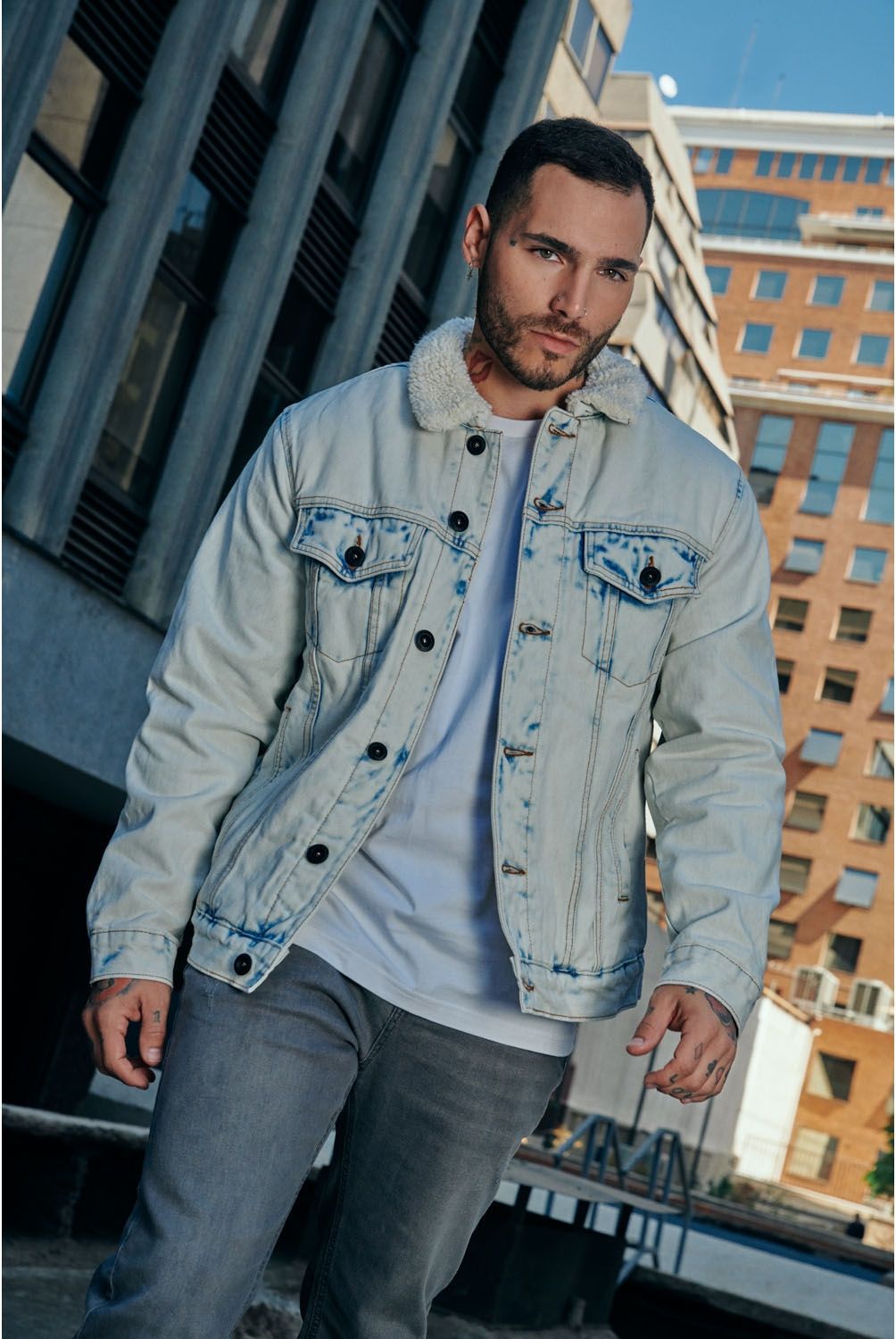MOSSIMO - Chaqueta Manga Larga Hombre Mossimo