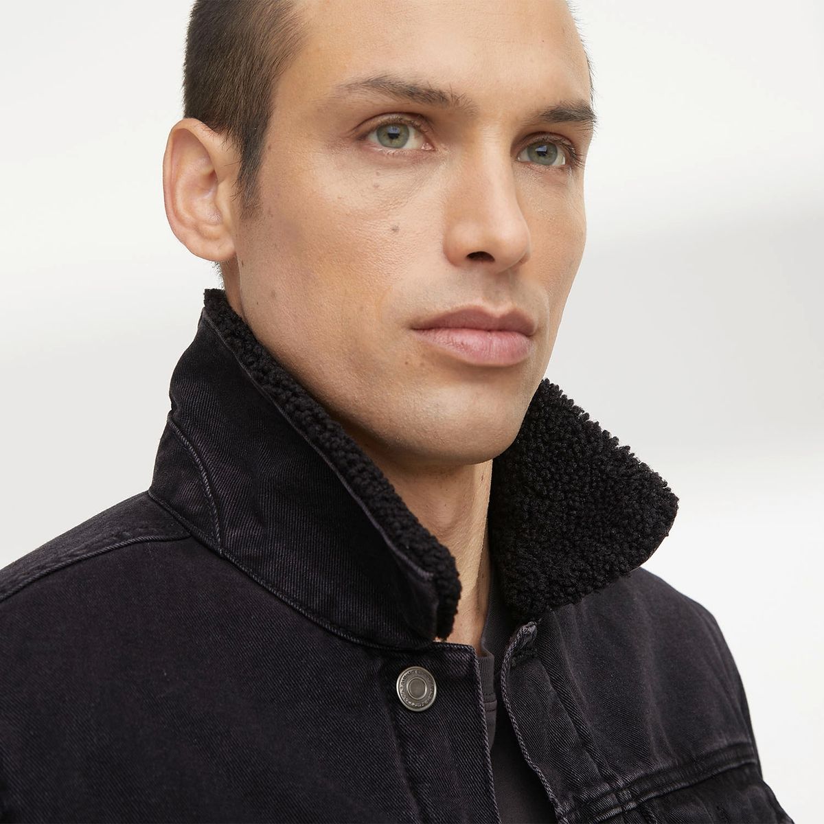 BASEMENT - Chaqueta Jeans Chiporro Hombre Basement