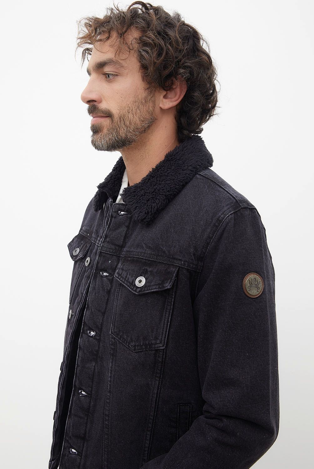 CASCAIS - Cascais Chaqueta Denim Sherpa Hombre