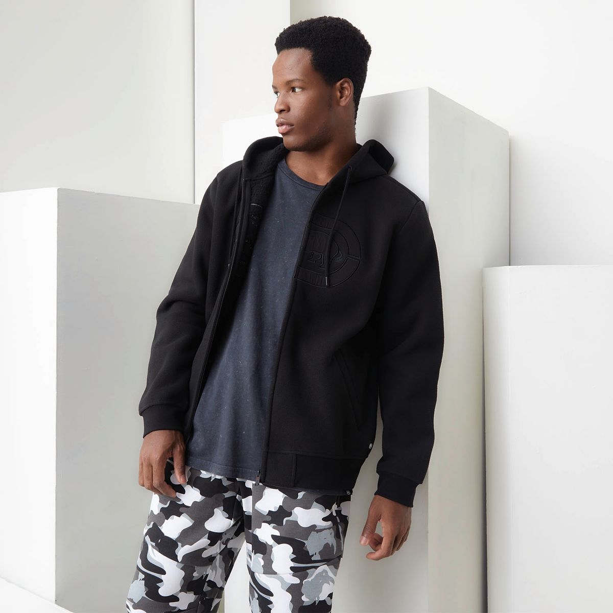 ECKO - Polerón Con Cierre Hombre Ecko