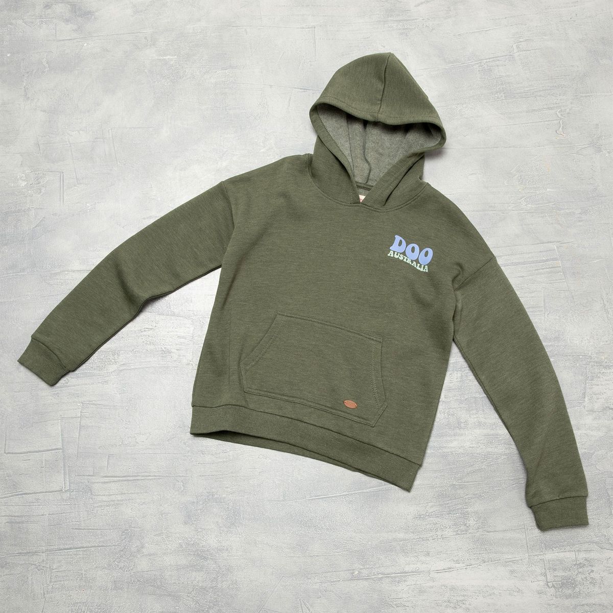 DOO AUSTRALIA - Polerón Niña Con Capucha Algodón Reciclado Doo Australia