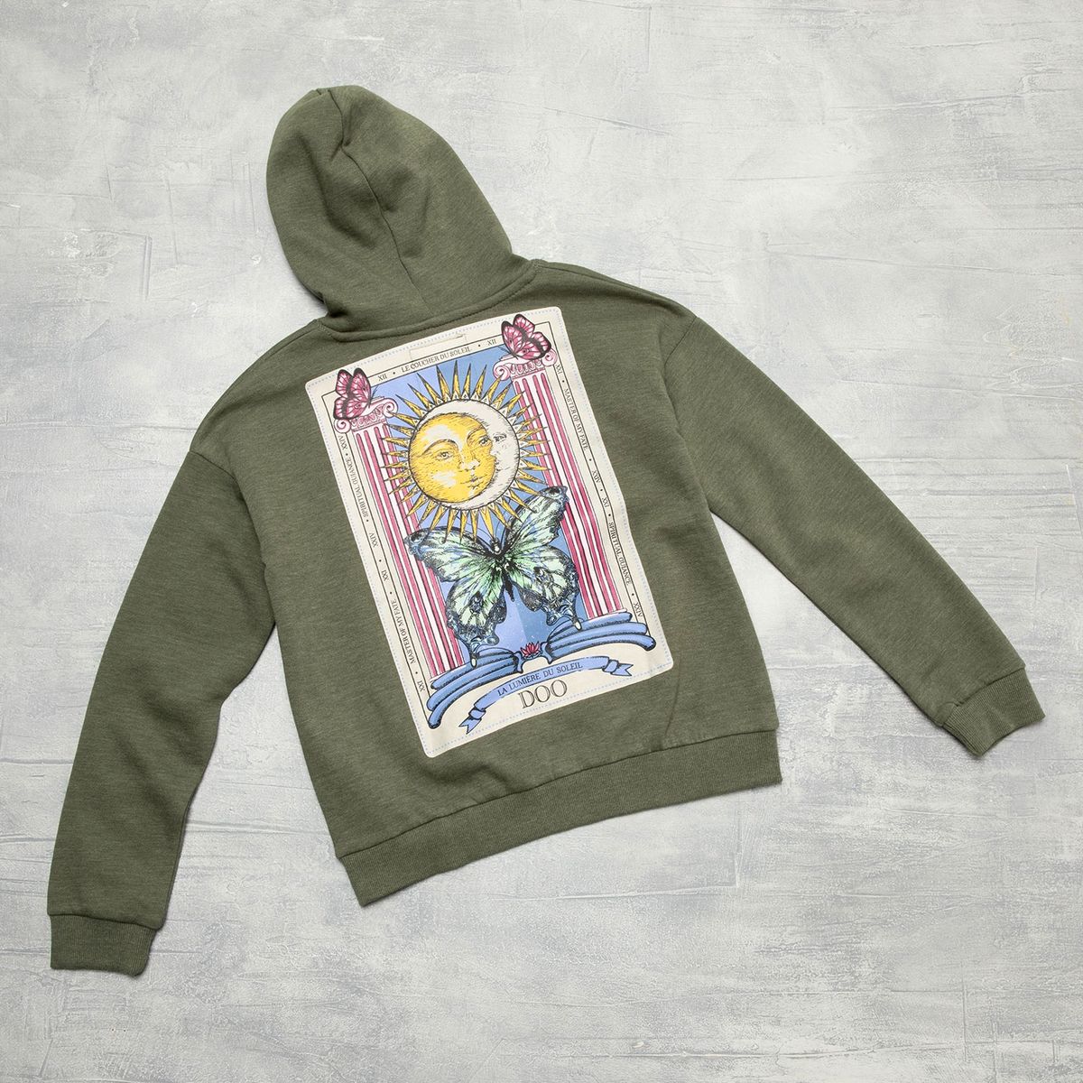 DOO AUSTRALIA - Polerón Niña Con Capucha Algodón Reciclado Doo Australia