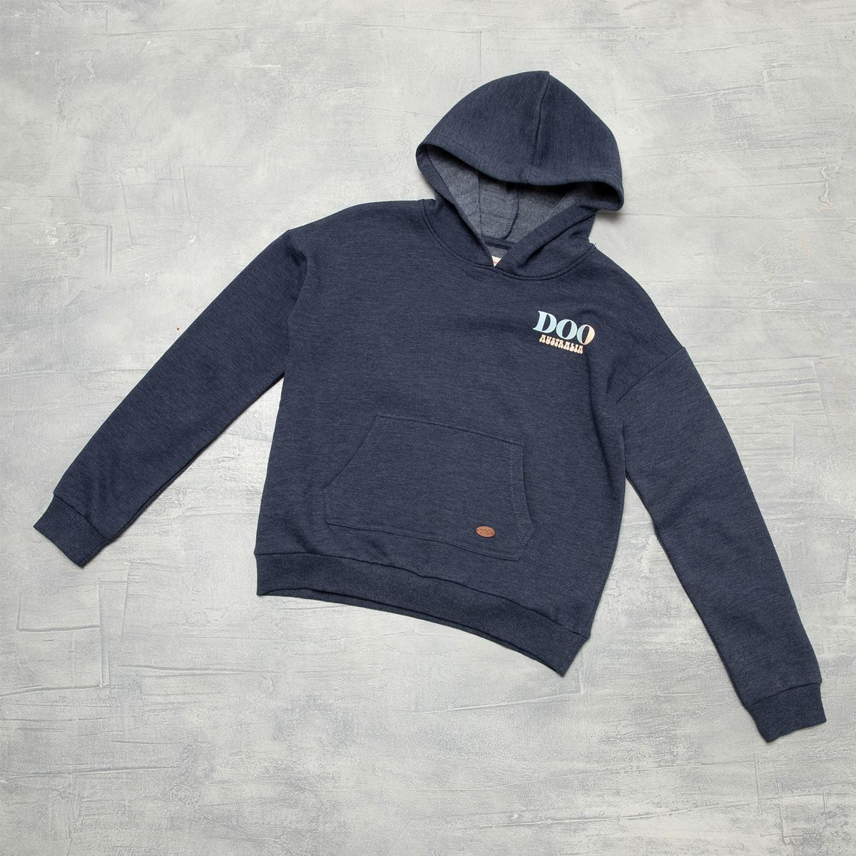 DOO AUSTRALIA - Polerón Niña Con Capucha Algodón Reciclado Doo Australia