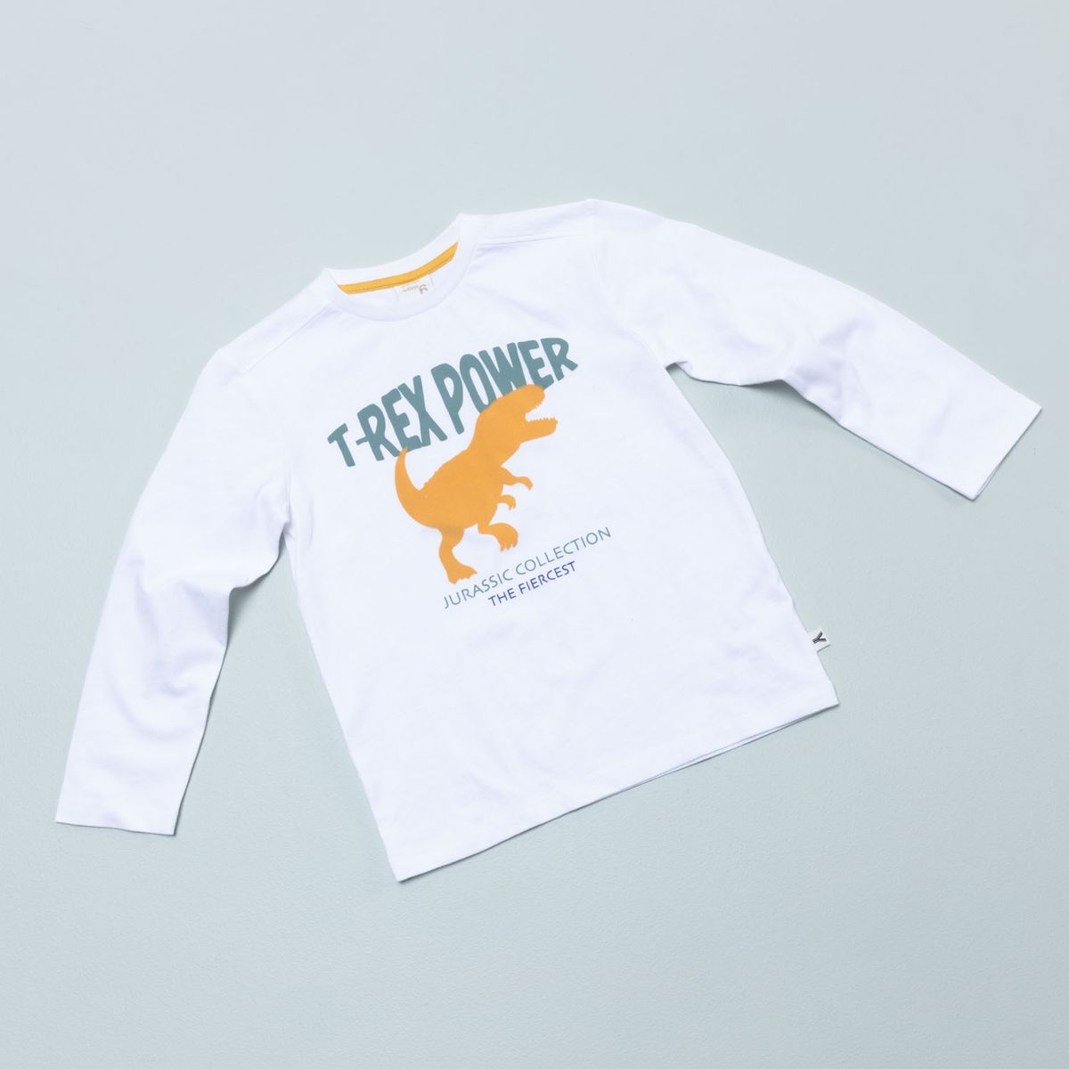 YAMP - Polera Niño Manga Larga Más Sustentable Algodón Reciclado Yamp