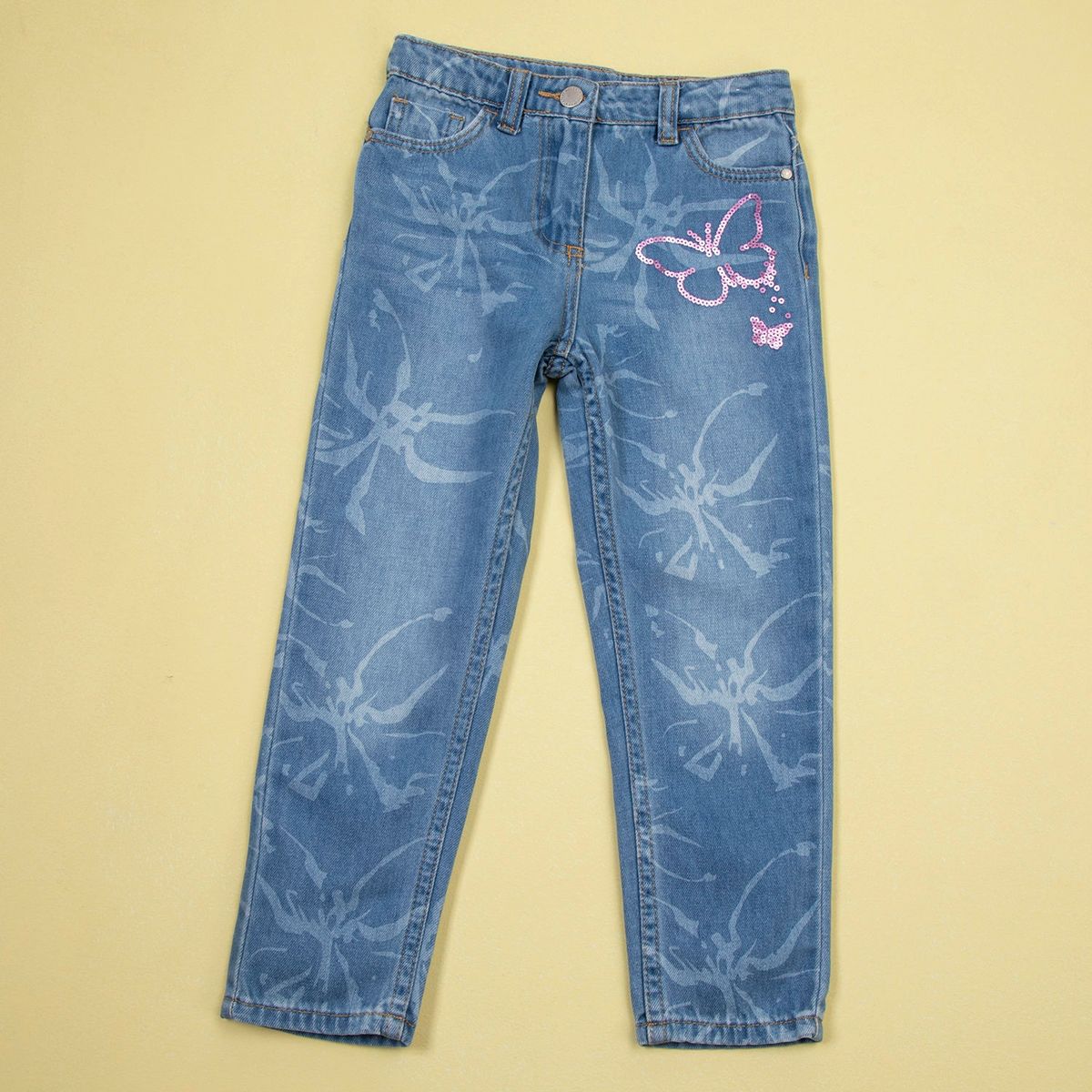 YAMP - Jeans Denim Niña Mom Yamp