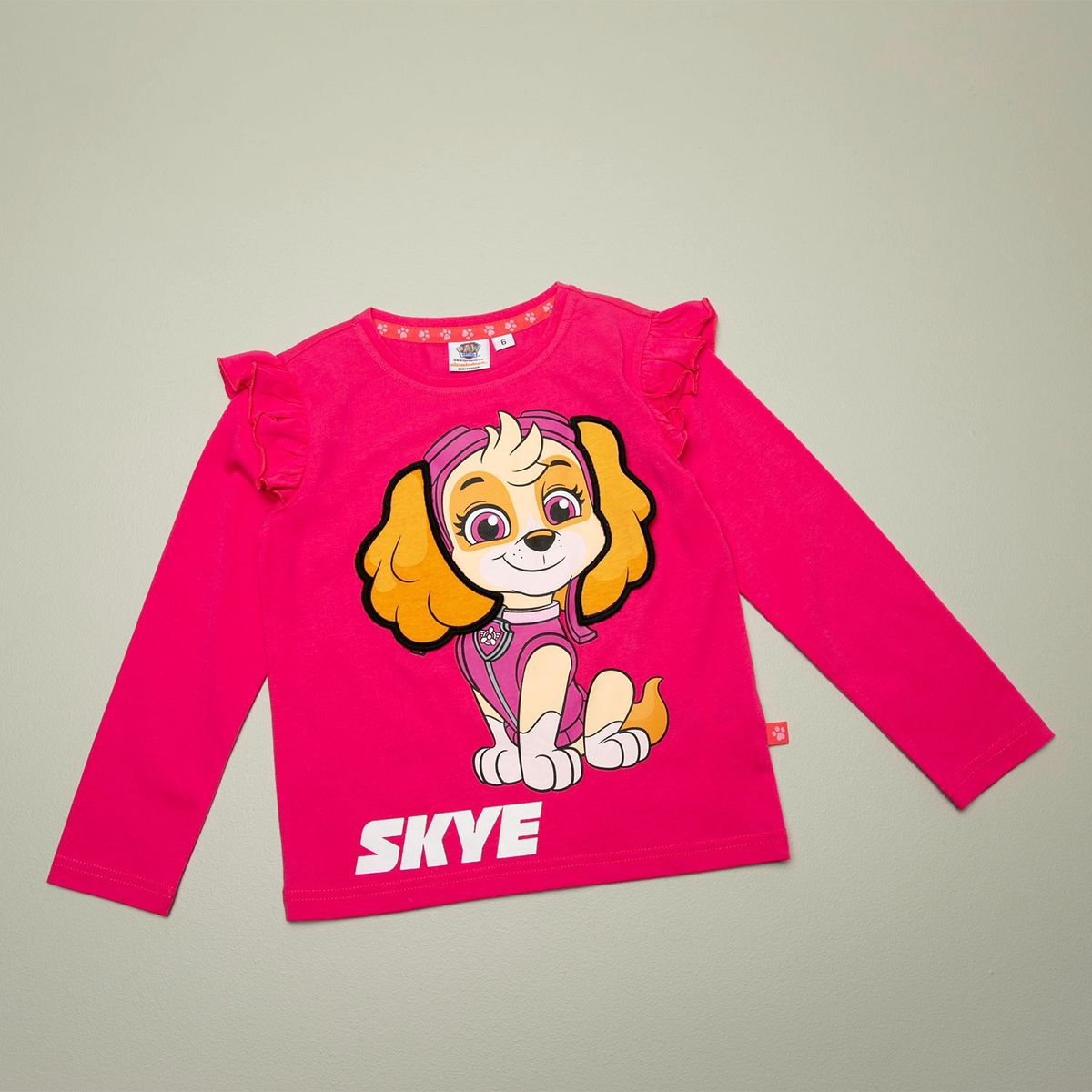PAW PATROL - Paw Patrol Polera Niña Manga Larga Algodón