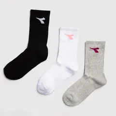 DIADORA - Calcetines De Fútbol Niña Pack De 3 Algodón