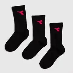 DIADORA - Calcetines De Fútbol Niña Pack De 3 Algodón