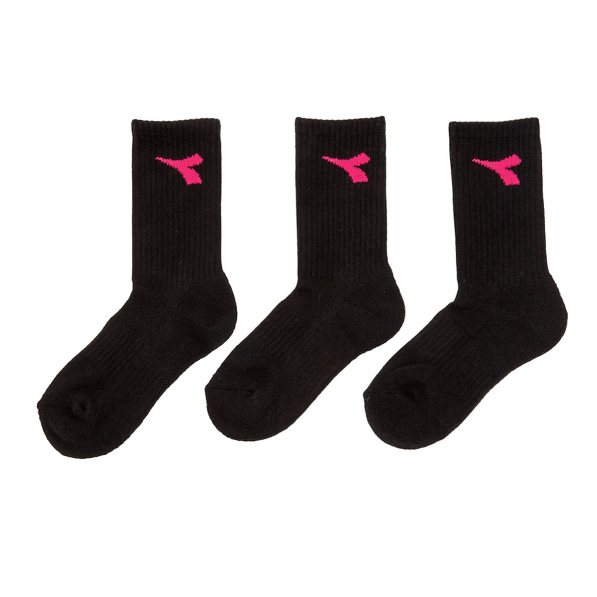 DIADORA - Pack de 3 Pares De Calcetines Deportivos Niña Diadora