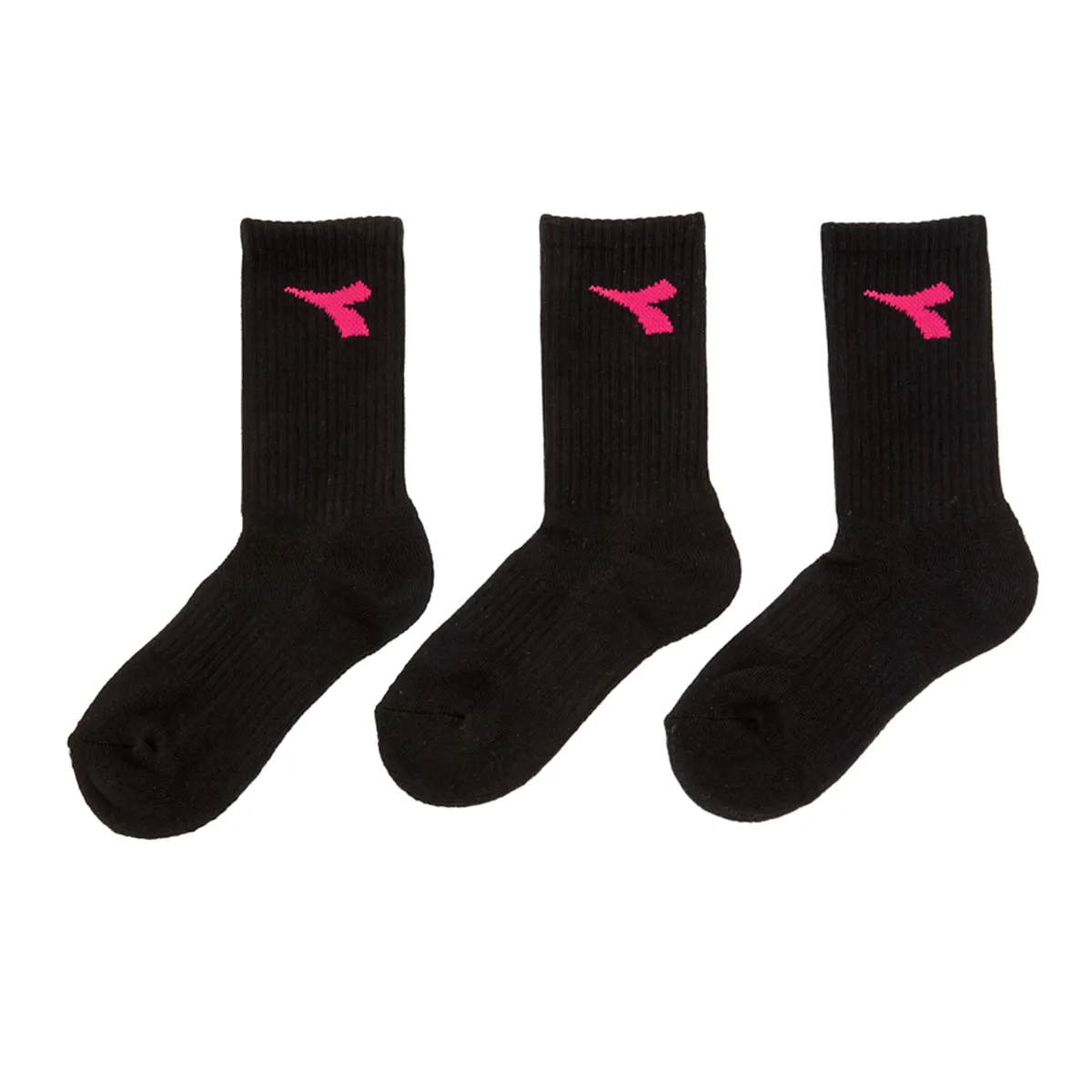 DIADORA - Pack de 3 Pares De Calcetines Deportivos Niña Diadora