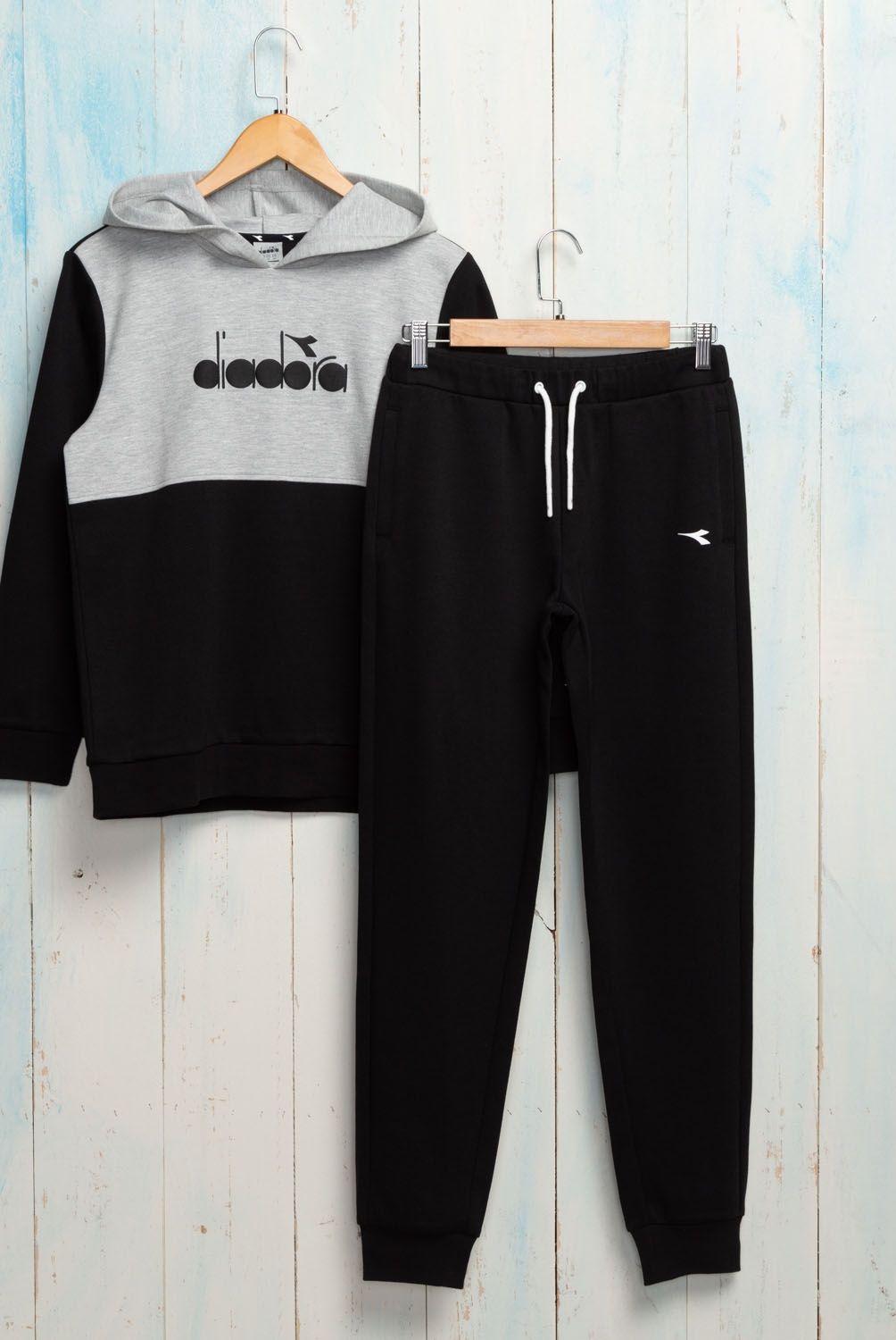 DIADORA - Diadora Conjunto Polerón + Pantalón De Buzo Niño 2 Piezas Algodón