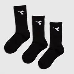 DIADORA - Calcetines de Fútbol Niño Pack de 3 Algodón