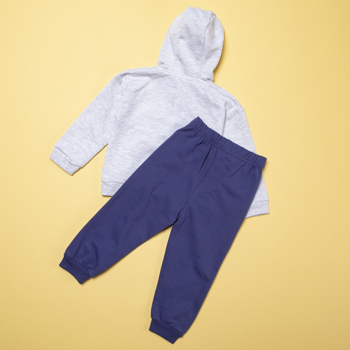 YAMP - Conjunto Poleron Más Pantalón Bebé Niño 2 Piezas Algodón Afranelado Yamp