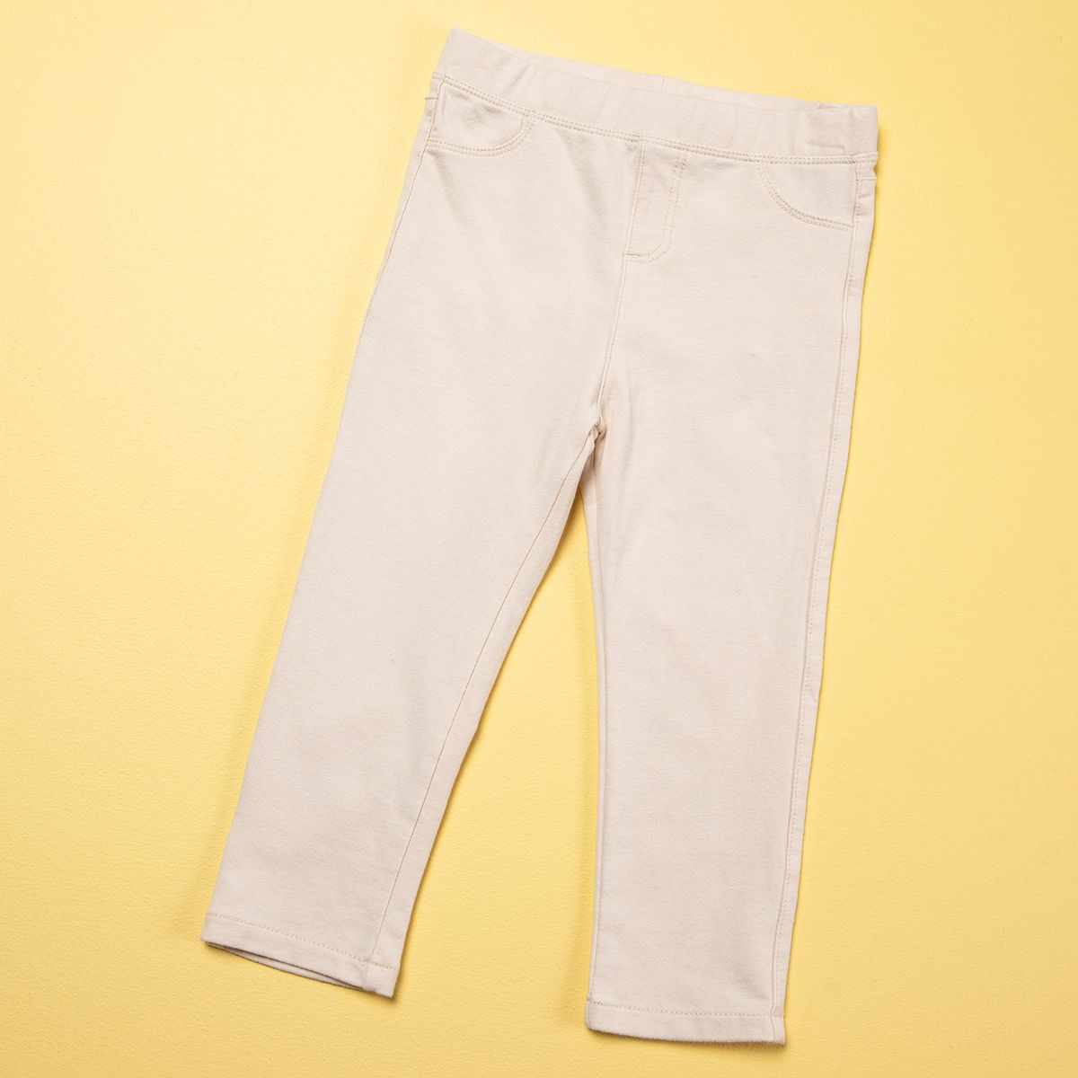 YAMP - Jeans Denim Bebé Niña Jeggins Cintura Elásticada Yamp