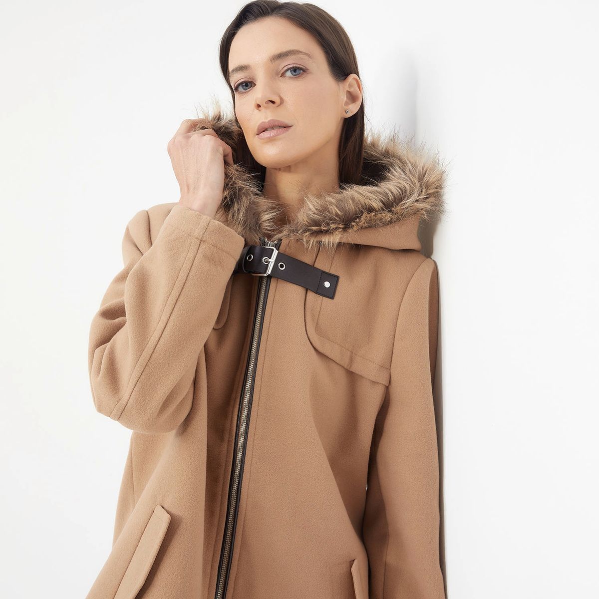 ELLE - Abrigo Mujer Elle