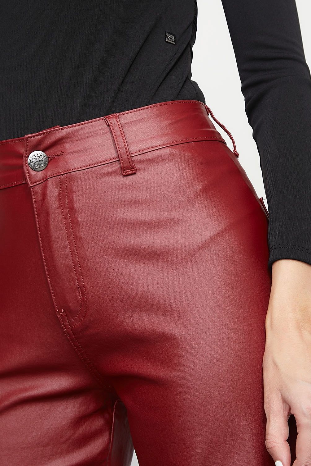 APOLOGY - Pantalón Flare Tiro Medio Mujer Cecilia Bolocco para Apology