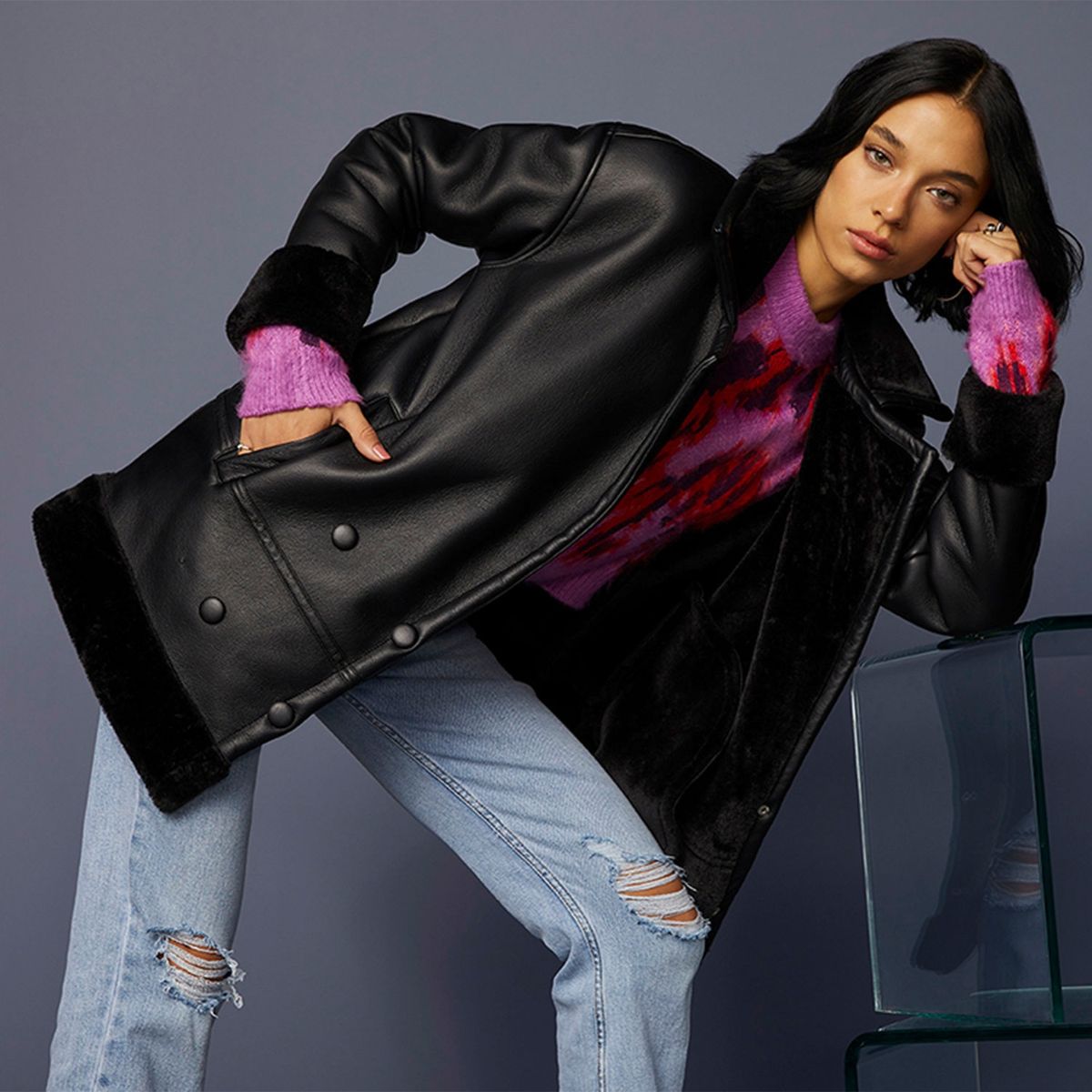 AMERICANINO - Americanino Chaqueta Aviadora Mujer