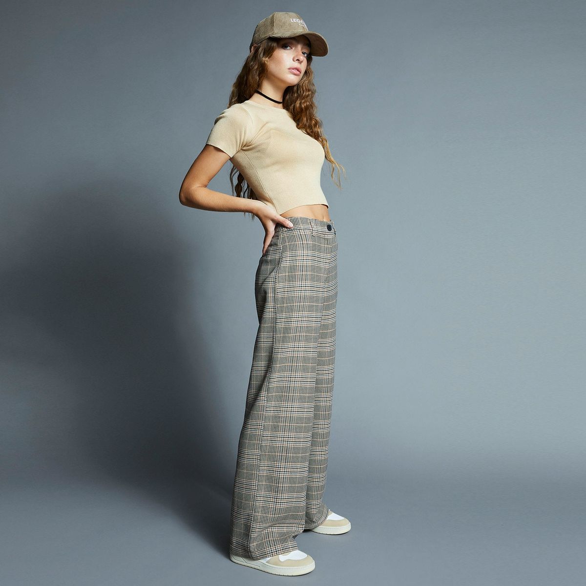 SYBILLA - Sybilla Pantalón Recto Sastrero Tiro Alto Mujer