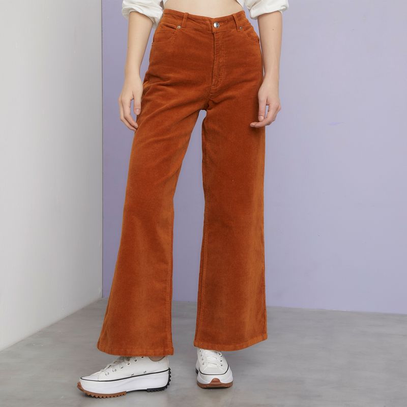 SYBILLA - Pantalón Palazzo Tiro Alto Mujer Sybilla