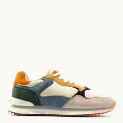 HOFF - Bangkok Zapatilla Urbana Hombre Cuero Multicolor