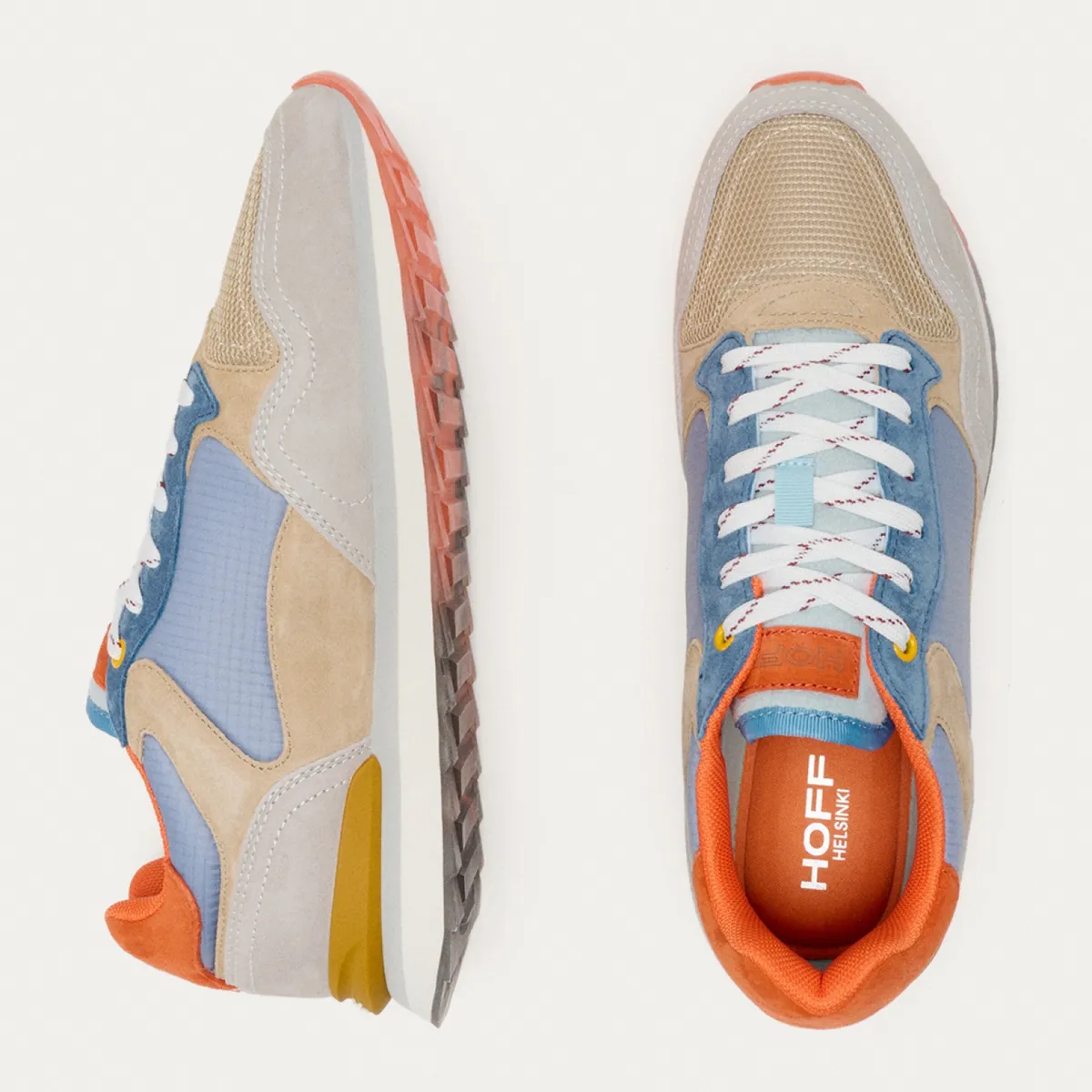 HOFF - Helsinki Zapatilla Urbana Hombre Cuero Multicolor Hoff