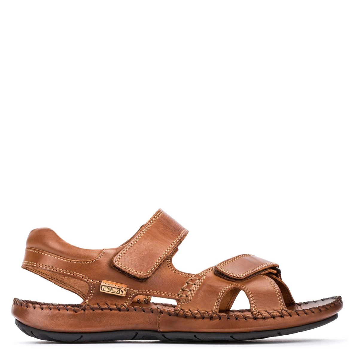 PIKOLINOS - Sandalia Hombre Cuero Café Pikolinos
