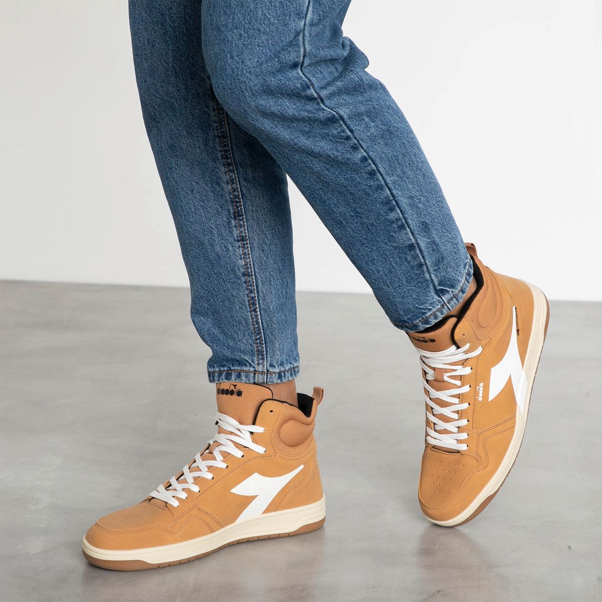 DIADORA - Halumy Zapatilla Urbana Hombre Beige Diadora