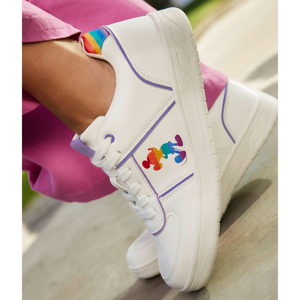 DISNEY - Zapatillas Urbana Mujer Blanco Disney