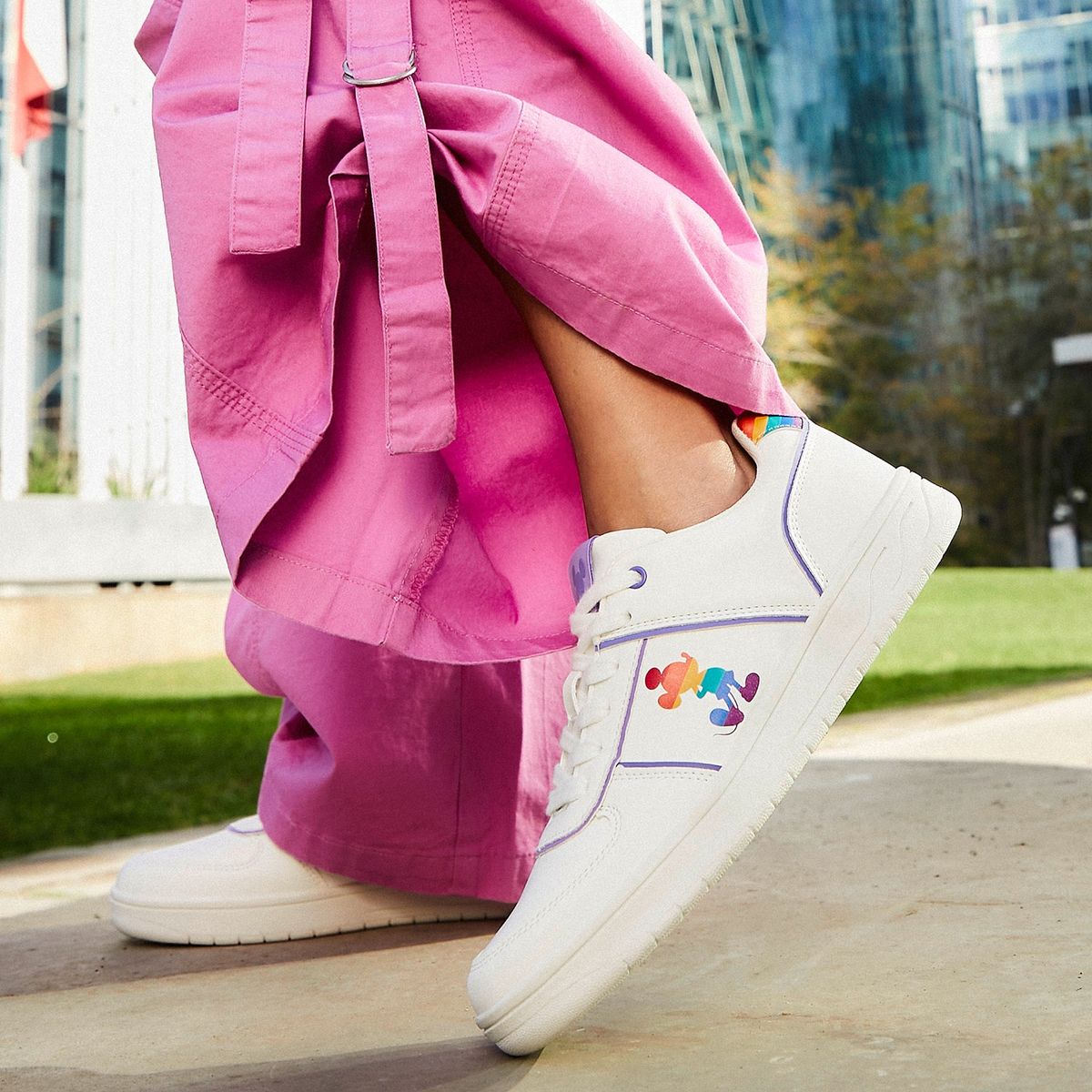 DISNEY - Zapatillas Urbana Mujer Blanco Disney