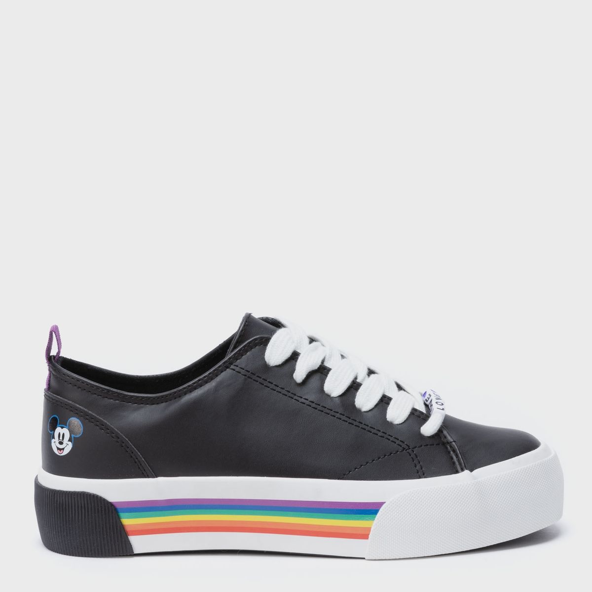 DISNEY - Zapatillas Urbana Mujer Negro Disney