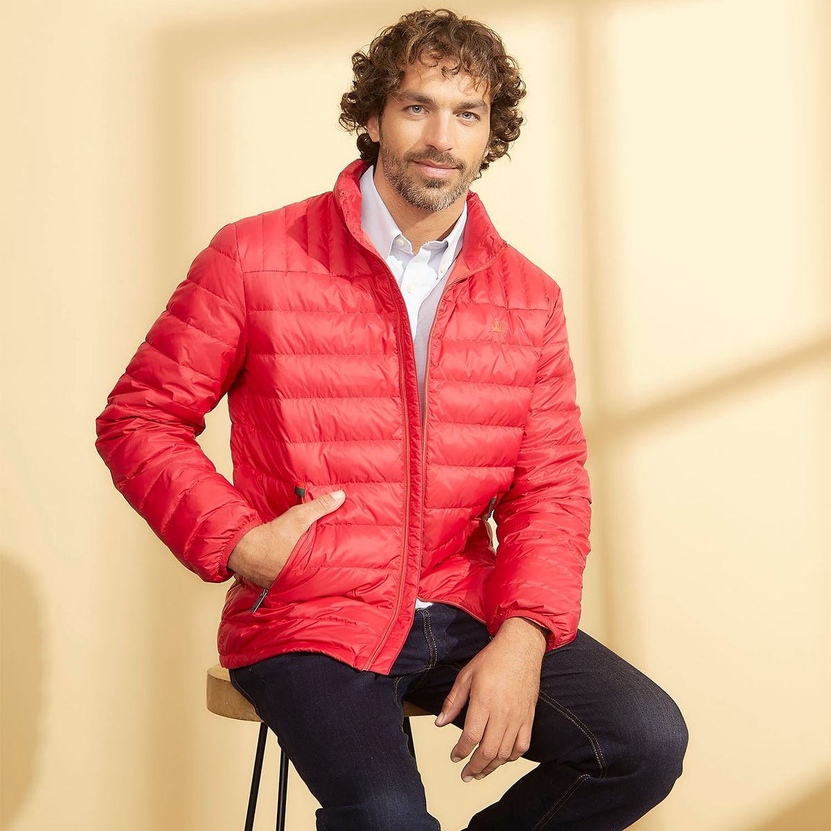 CASCAIS - Parka Pluma Hombre Cascais