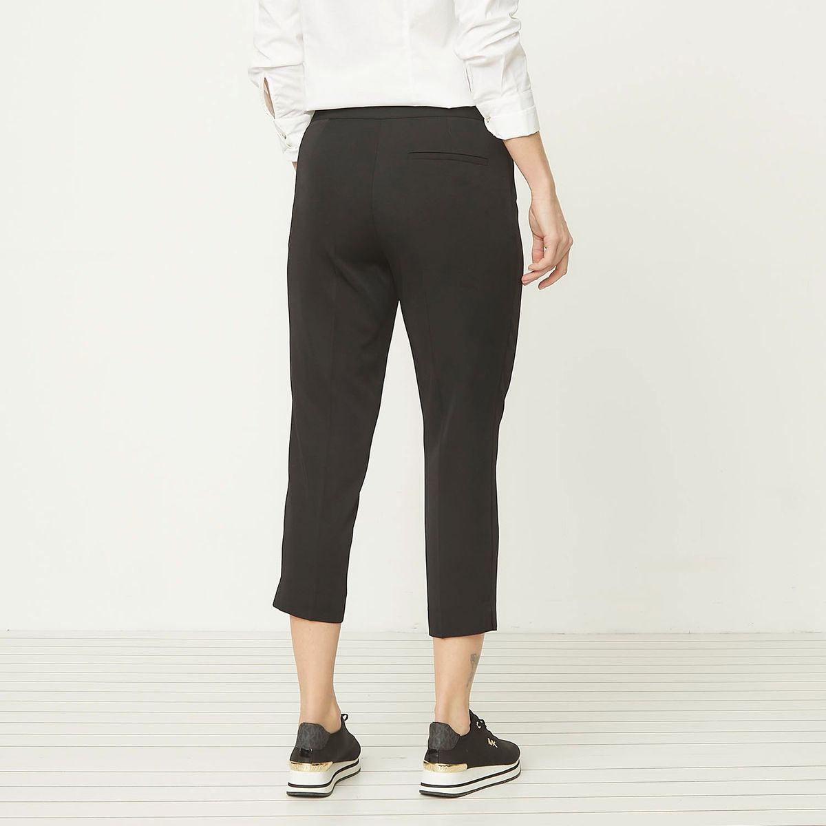 S COCCI - Pantalón Capri Tiro Alto Mujer S.Cocci Slim Fit Casual