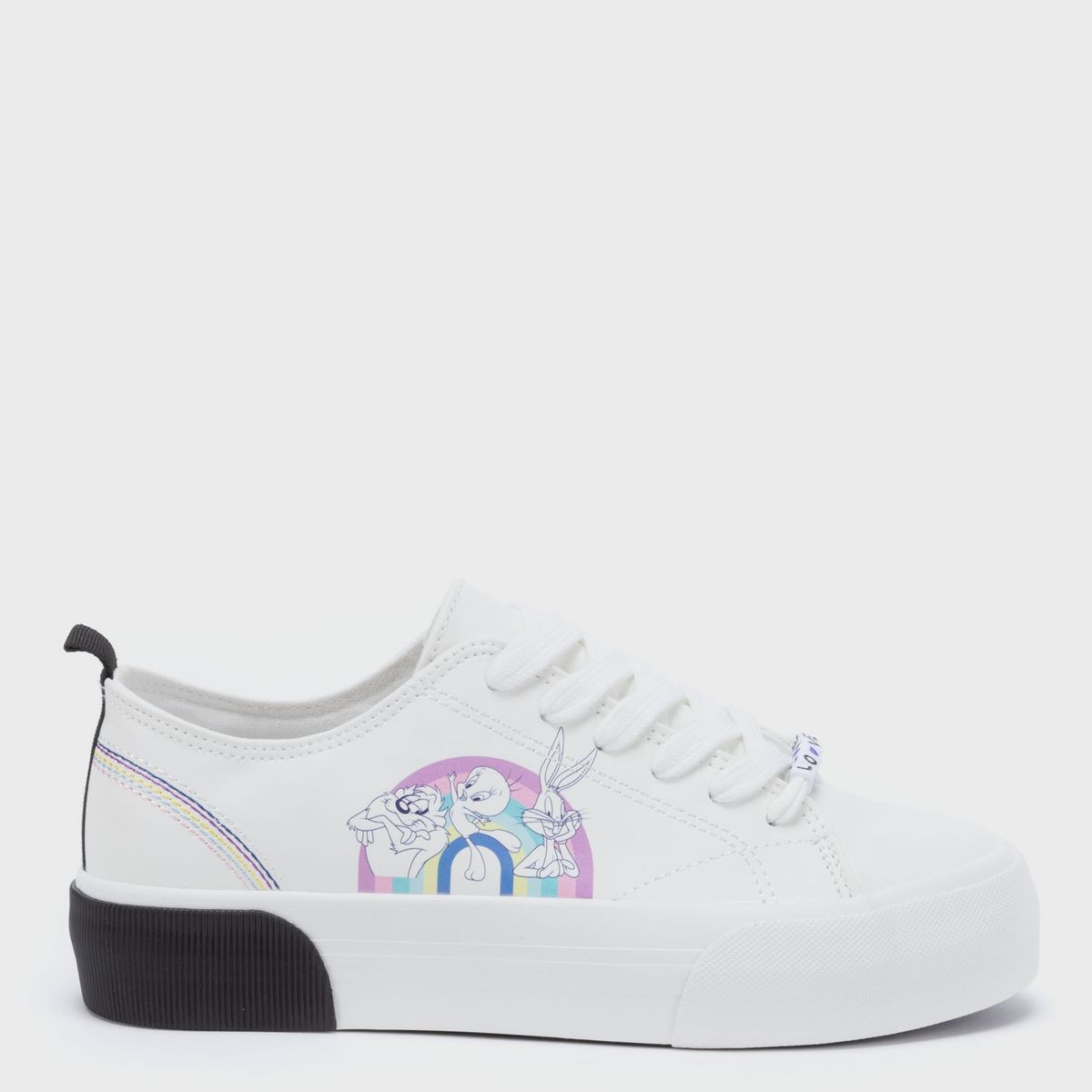 WARNER BROS - Zapatilla Mujer Urban Blanco Warner Bros