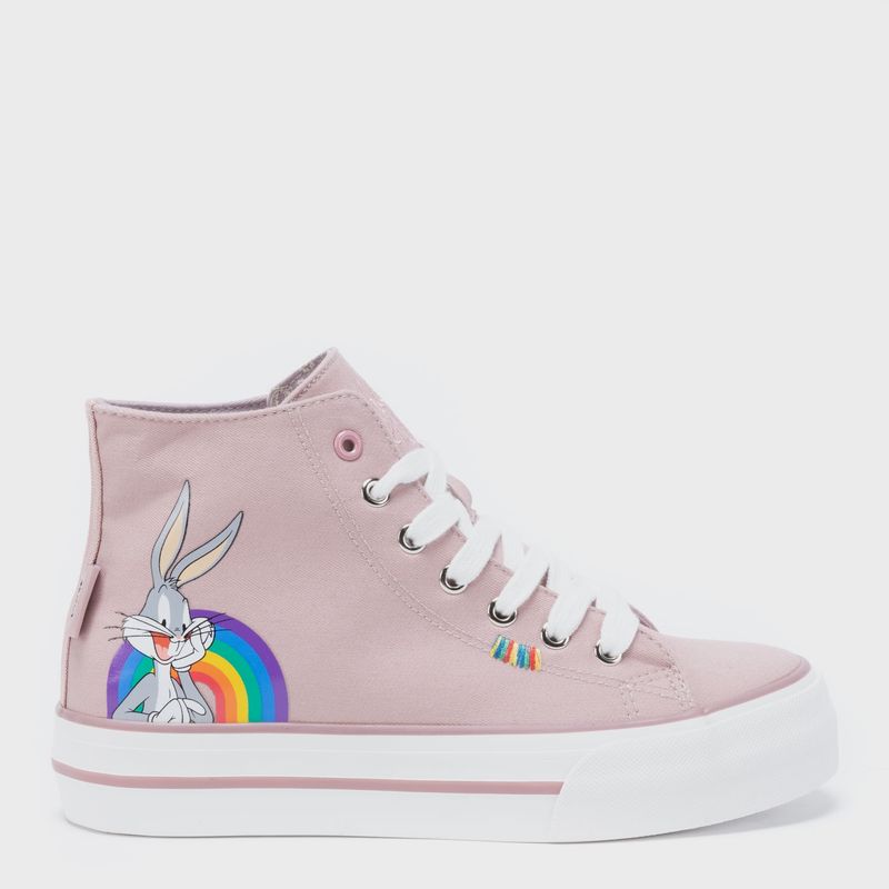 WARNER BROS - Zapatillas Urbana Mujer Rosado Warner Bros